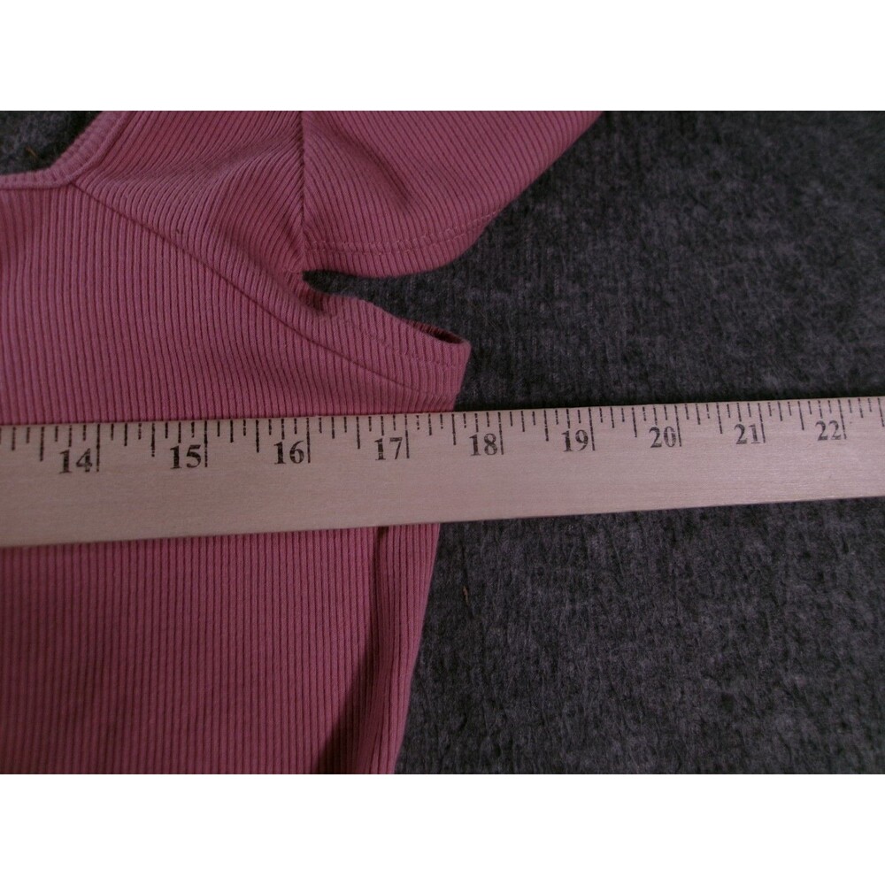 Wild Fable Dress Women Extra Large Pink Ribbed Causal Summer Beachy Vibes - Picture 4 of 13